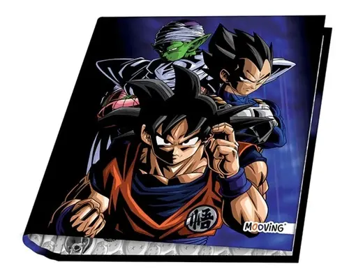 Carpeta Escolar N3 3 Anillos 40cm Dragon Ball Z Mooving - MOOVING ...