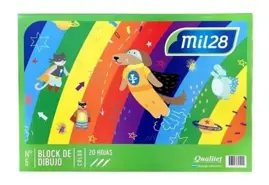 Block De Dibujo  A4 Colores Surtido...