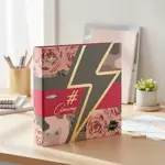 Carpeta Escolar N3 3 Anillos 40cm Glam Inkdrop