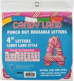 Adhesivo Decorativo Candy Land Let...
