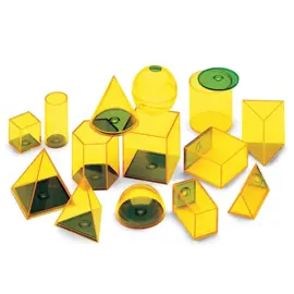 Set De Sólidos Geométricos , Plásti...