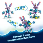Juguete Fantasy Bunny LEGO Dreamzzz Izzie y Bunchurro 71490