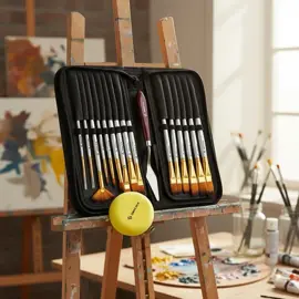 Kit X15 Pinceles Para Artistas Arte...