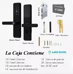 Cerradura Smart Triple Traba Clave + Tarjeta Llave + Huella WIFI