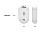 Depiladora Eléctrica Gadnic D11 Recargable 2 Velocidades