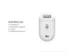 Depiladora Eléctrica Gadnic D11 Recargable 2 Velocidades