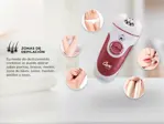 Depiladora eléctrica 4 en 1 Gadnic para mujer pierna cara inalámbrica recargable USB