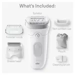 Depiladora Braun Silk-épil 7 SE7-041 para mujer, húmeda y seca