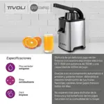Exprimidor Eléctrico De Jugo Tivoli 400ml 350w - Dos Tamaños