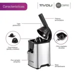 Exprimidor Eléctrico De Jugo Tivoli 400ml 350w - Dos Tamaños