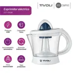 Exprimidor De Jugo Tivoli 1L 40w 2 Conos Base Antideslizante