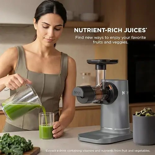 Extractor Jugo Ninja JC151 NeverClog Prensado en