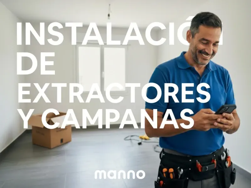 Instalación Extractor Servicio profesional con garantía