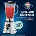 Licuadora Oster Clasica Acople Metalico Pica Hielo Pt 1.25 L