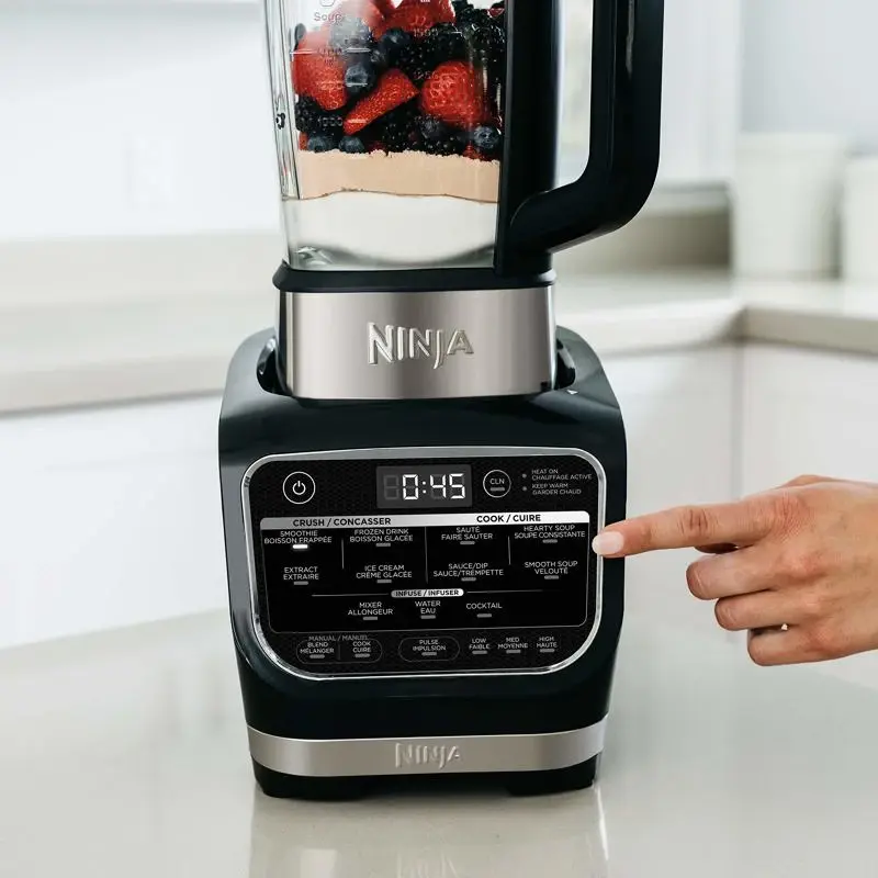 Licuadora Ninja Foodi HB150C/HB152 Heat iQ 1,9L 1400W Negra