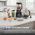 Batidora y Procesador de Alimentos Todo en Uno Ninja TB401 Detect Kitchen System Power Blender 120 V