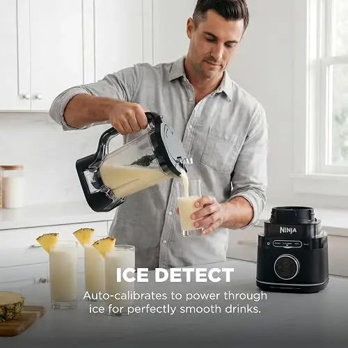 Batidora y Procesador de Alimentos Todo en Uno Ninja TB401 Detect Kitchen System Power Blender 120 V