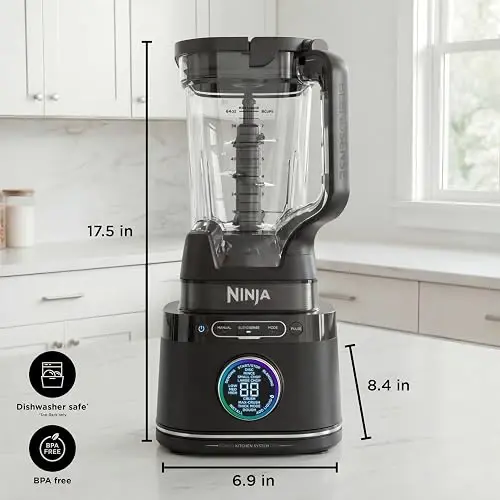 Batidora y Procesador de Alimentos Todo en Uno Ninja TB401 Detect Kitchen System Power Blender 120 V