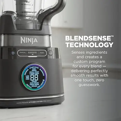 Batidora y Procesador de Alimentos Todo en Uno Ninja TB401 Detect Kitchen System Power Blender 120 V