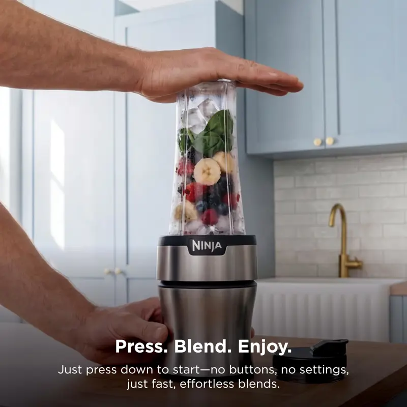 Licuadora Ninja Nutri Blender Plus 900PW Plata BN301