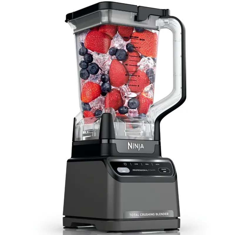Licuadora Ninja BR201AMZ 1200W Jarra de 72 Onzas Líquidas 4 Velocidades