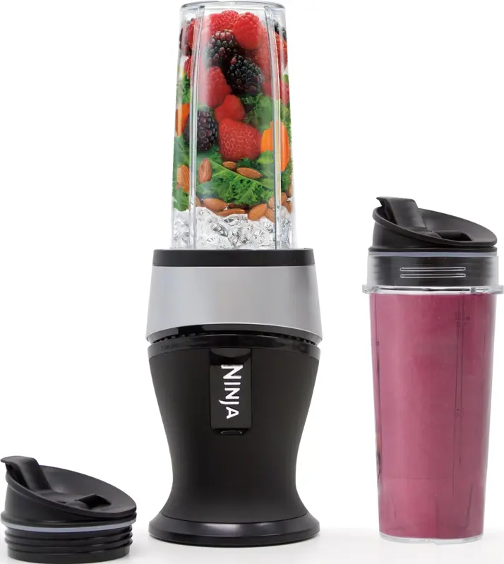 Licuadora Personal Ninja Fit QB3001SS 700W con 2 Vasos de 16 oz