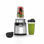 Licuadora Personal Ninja Nutri-Blender Pro BN401 1000W 2 Vasos 24 oz Cloud Silver