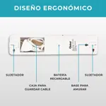 Luz De Emergencia 60 Led Con Batería Recargable 220v Global