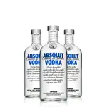 Vodka Absolut Blue Caja x 3