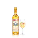 Aperitivo Lillet Blanc y Copa Con Estuche