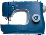 Máquina de Coser M3335 - 97 Funciones, Enhebrador Automático, Azul
