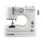 Máquina de Coser Nictom MC04 Doble Aguja Doble Carretel Pedal Luz