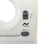 Máquina de Coser Nictom MC04 Doble Aguja Doble Carretel Pedal Luz