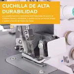 Máquina De Coser Overlock Lumina Sienna 4 Hilos