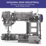 Máquina De Coser Lumina Milano 34 Diseños Para Trabajos Pesados