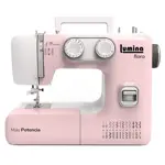 Maquina de Coser Lumina Flora Rosa Trabajos Pesados con 24 Diseños de Puntada