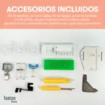 Maquina de Coser Lumina Flora Rosa Trabajos Pesados con 24 Diseños de Puntada