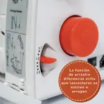 Maquina de Coser Overlock 4/3/2 Hilos Lumina Moda 