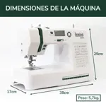 Máquina de Coser Lumina Luxor Computarizada 146 Diseños de Puntada