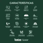 Máquina de Coser Lumina Luxor Computarizada 146 Diseños de Puntada