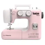 Maquina de Coser Lumina Flora Rosa Trabajos Pesados con 24 Diseños de Puntada