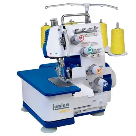 Máquina De Coser Overlock  Sienna Azul 4 Hilos