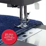 Máquina de coser SINGER Heavy Duty 4452 de alta velocidad con accesorios