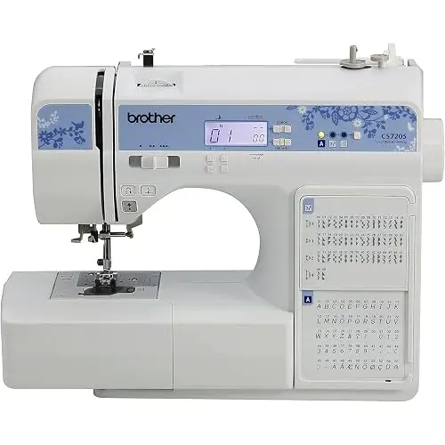 Brother CS7205 Máquina de coser computarizada con