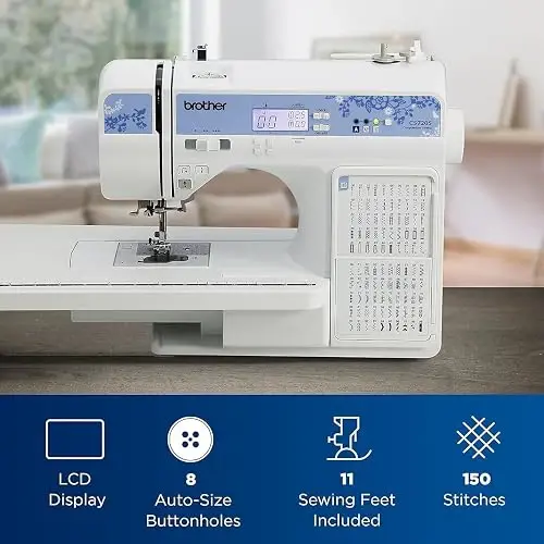 Brother CS7205 Máquina de coser computarizada con