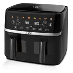 FREIDORA DE AIRE HDC HAF-SH100DB – DOBLE CESTA INDEPENDIENTE, 10 LITROS