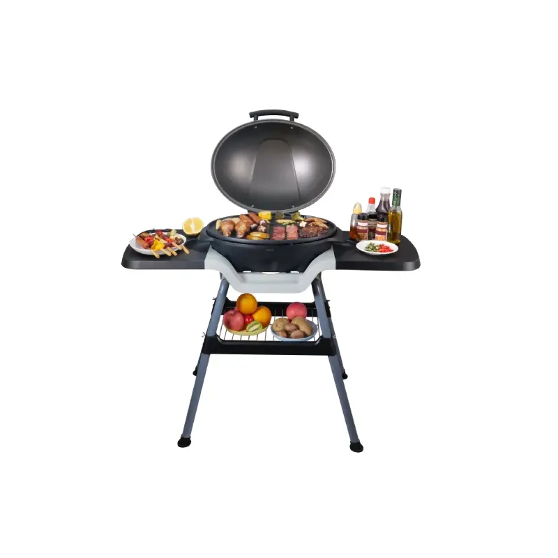 Parrilla Electrica Philco Doble Mesada 2000 W con Base PGE389B NS