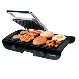 Parrilla Grill C/Tapa Prensa Y Plan...