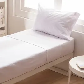 Sábana  Oro Plus Blanca Lisa 1...