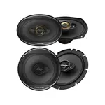 Combo Parlantes Pioneer TS-A1678S 6.5" + TS-A6978S 6x9"